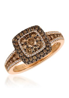 Le Vian® Chocolatier® Ring featuring 7/8 ct. t.w. Chocolate Diamonds ...