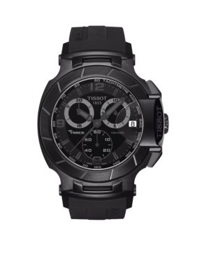 Tissot Men's T-Race Black Quartz Chronograph Sport Watch -  5400338T0484173705700