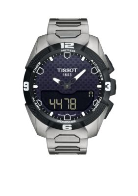 Tissot Men's T-Touch Expert Solar Titanium Bracelet Watch -  7611608266335