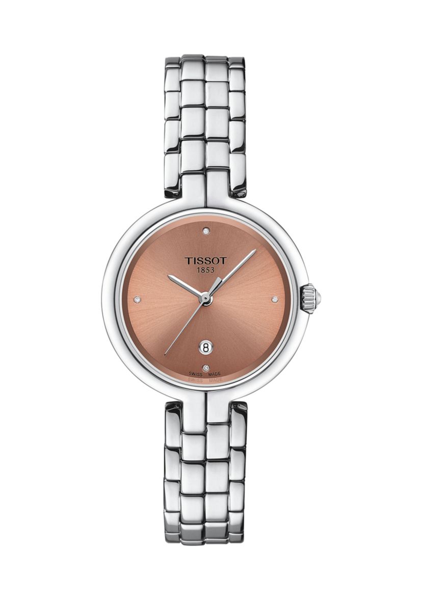 Stainless Steel Flamingo Bracelet Watch