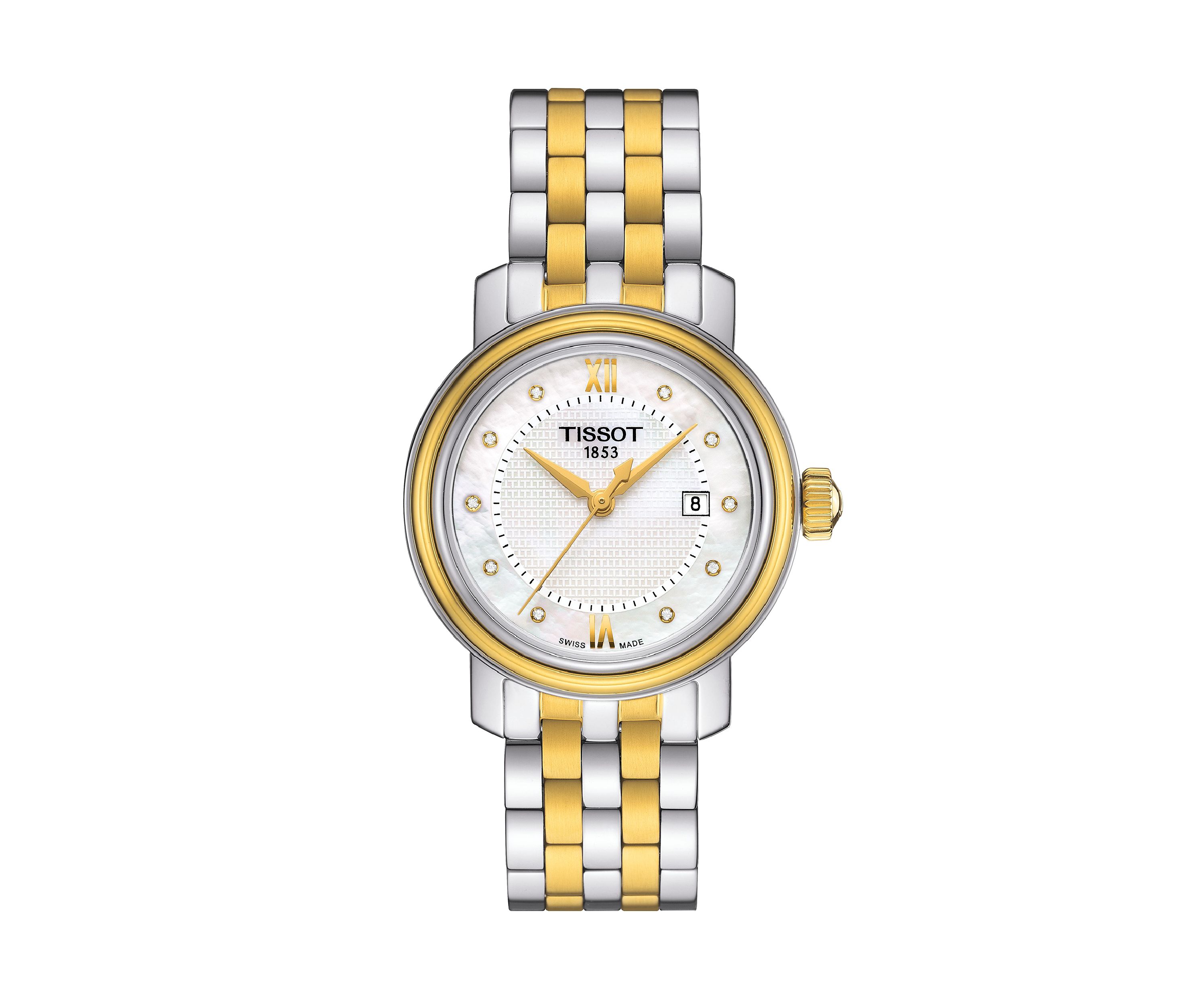 Womens Bridgeport Quartz Diamond Two-Tone Stainless Steel Bracelet Watch