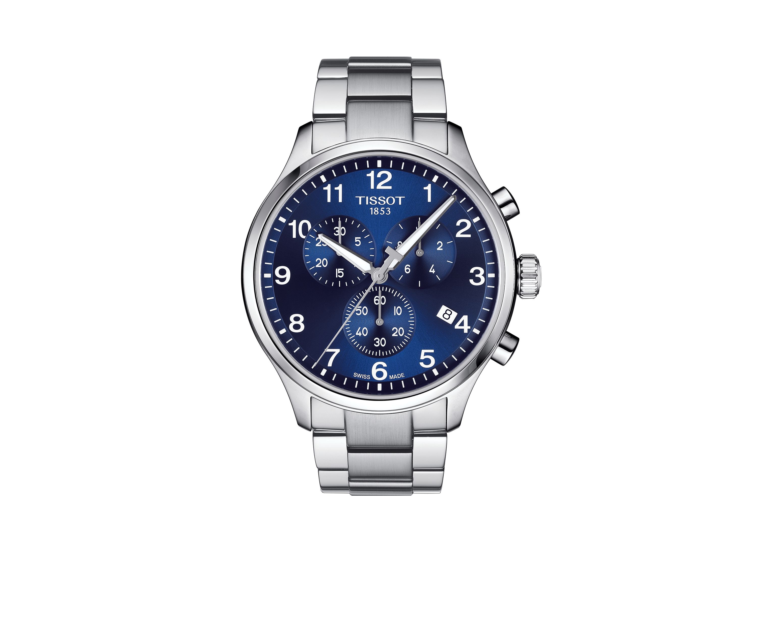 Mens Stainless Steel Chrono XL Classic Watch