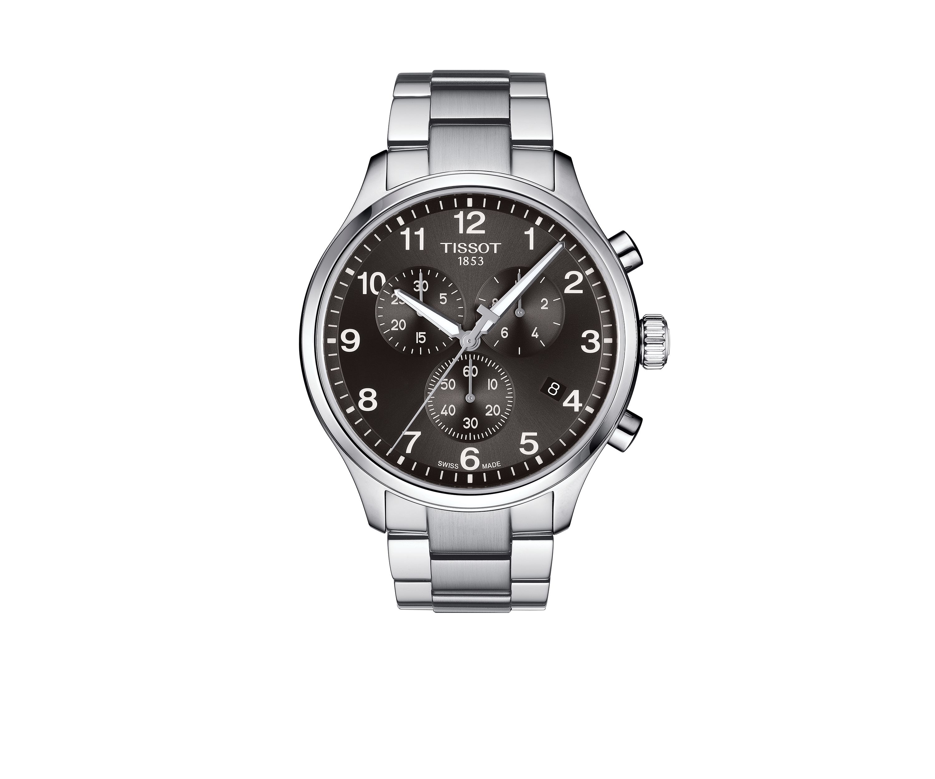 Mens Stainless Steel Chrono XL Classic Watch
