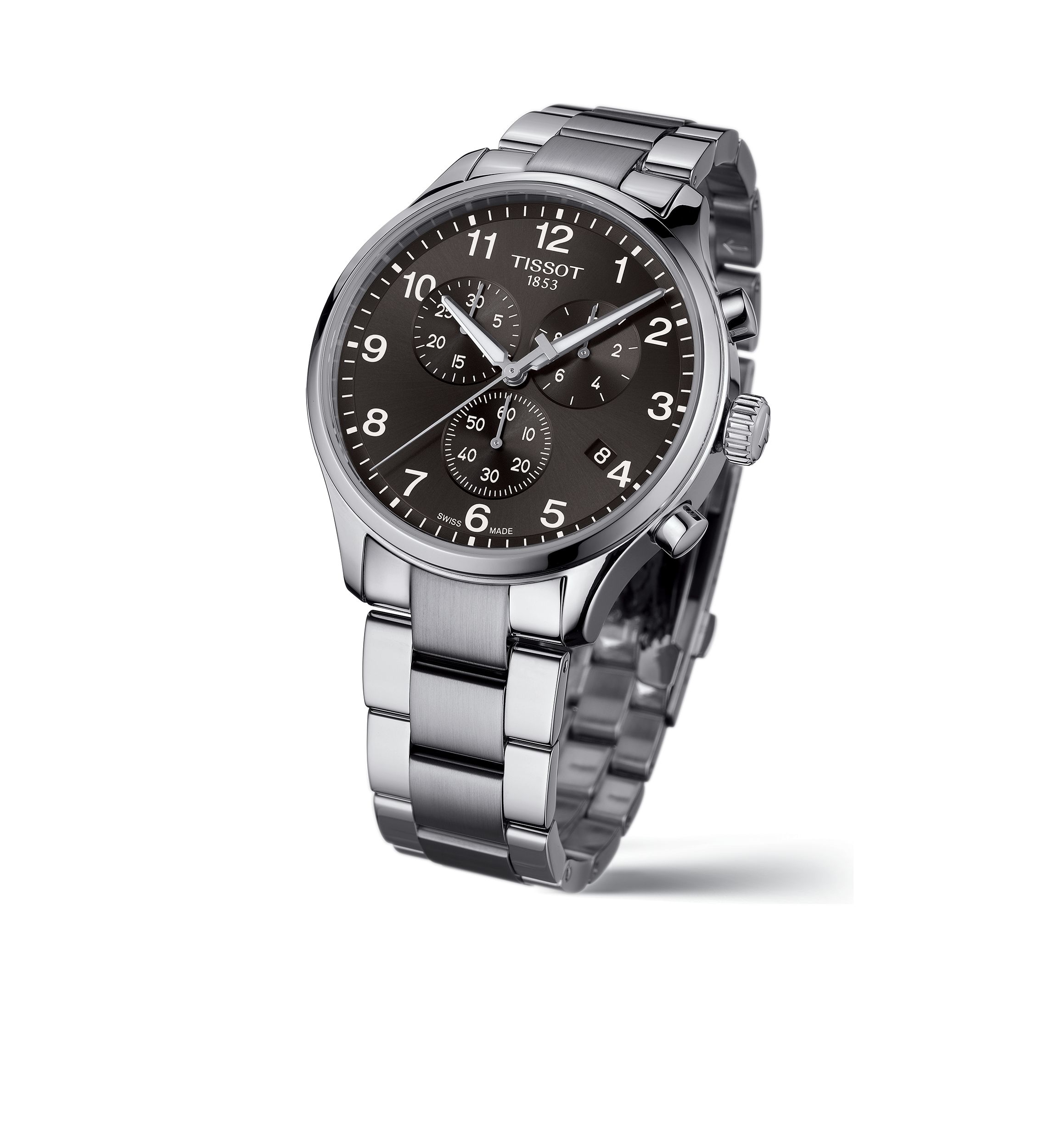 Mens Stainless Steel Chrono XL Classic Watch