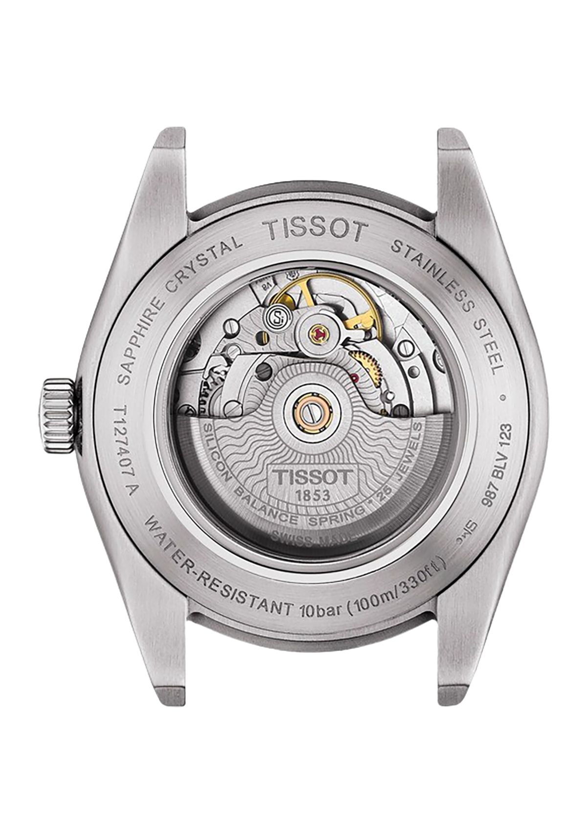 Mens Gentleman Powermatic 80 Silicium Watch