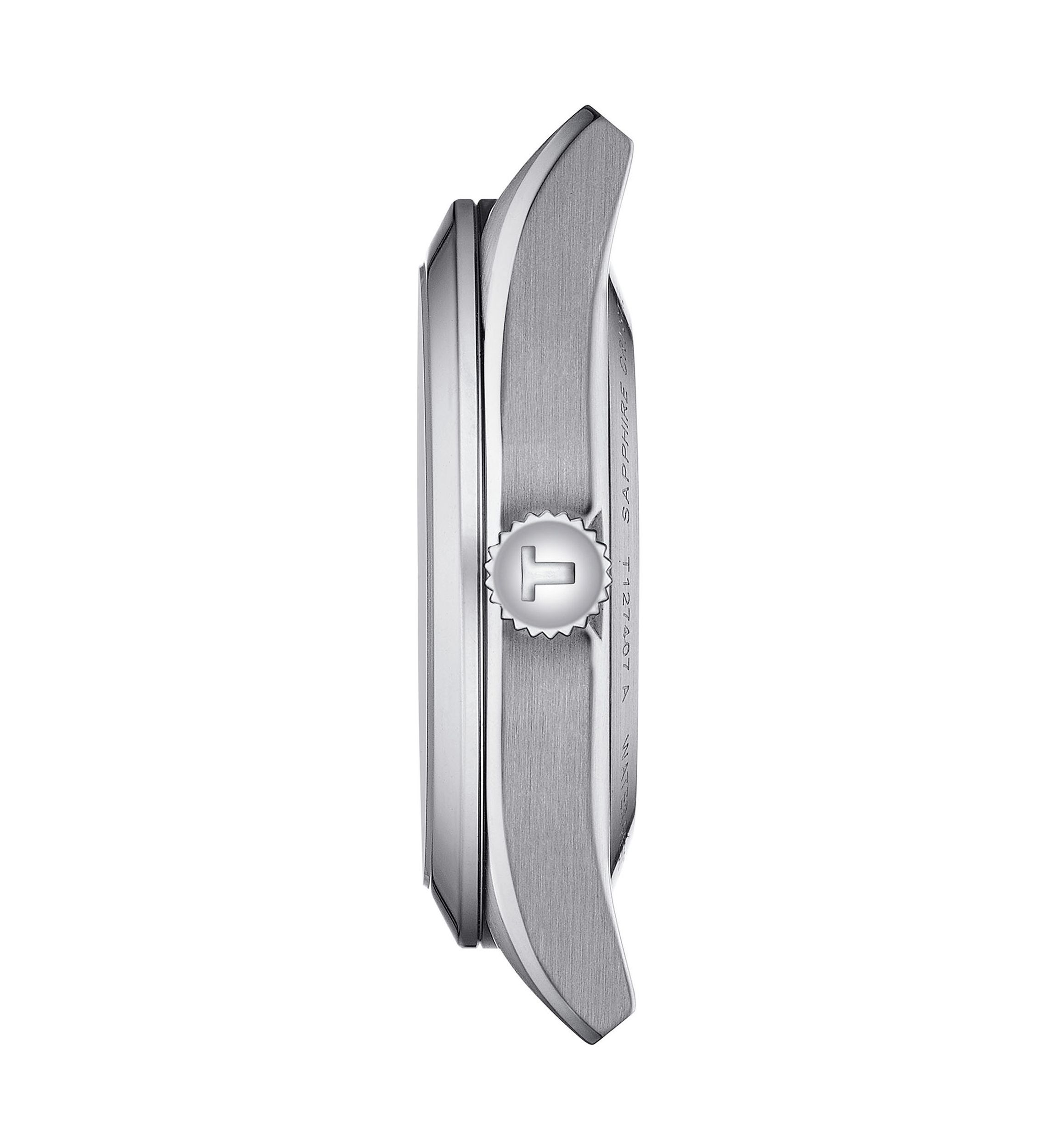 Gentleman Powermatic 80 Open Heart Watch in Stainless Steel