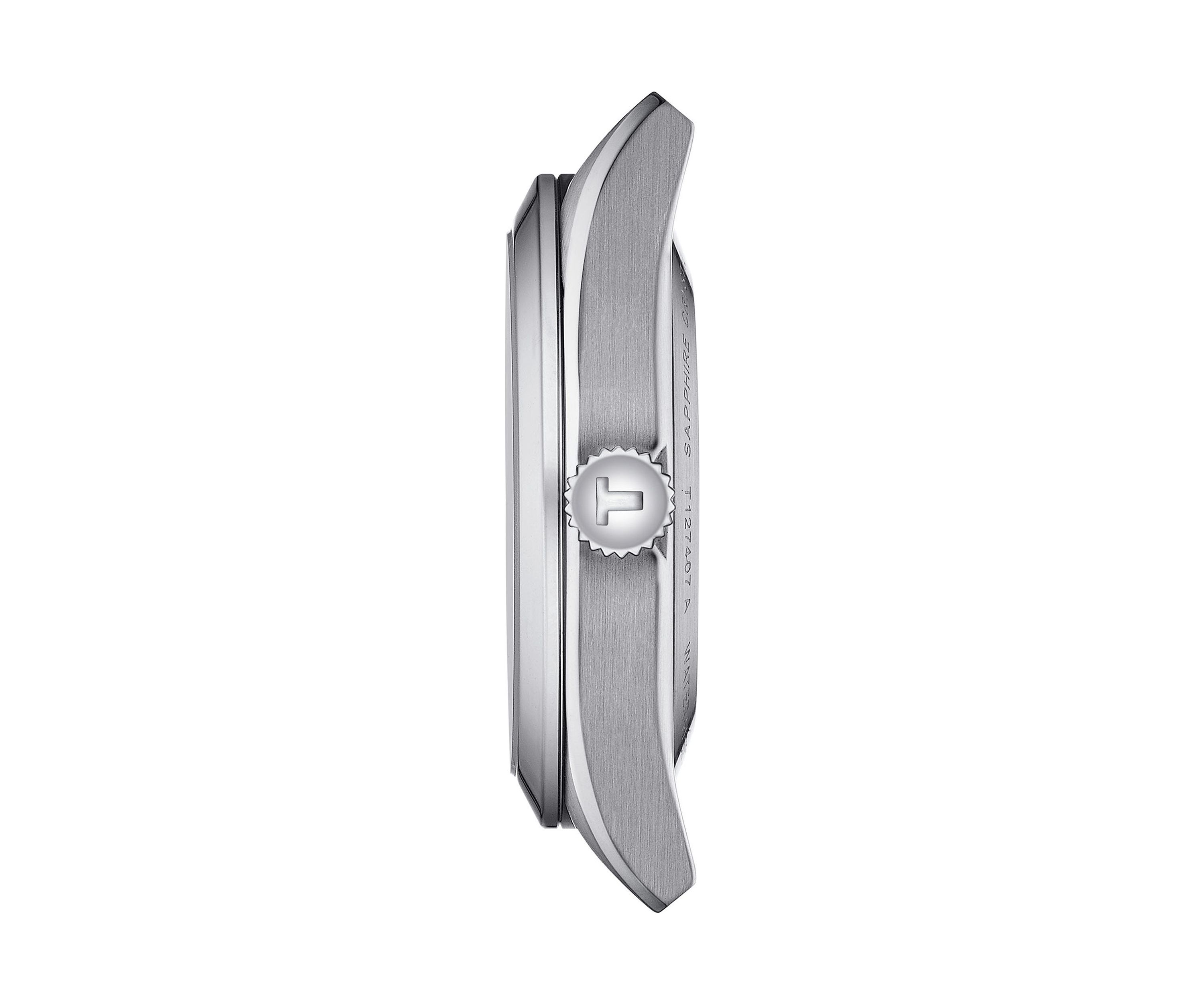 Gentleman Powermatic 80 Open Heart Watch in Stainless Steel