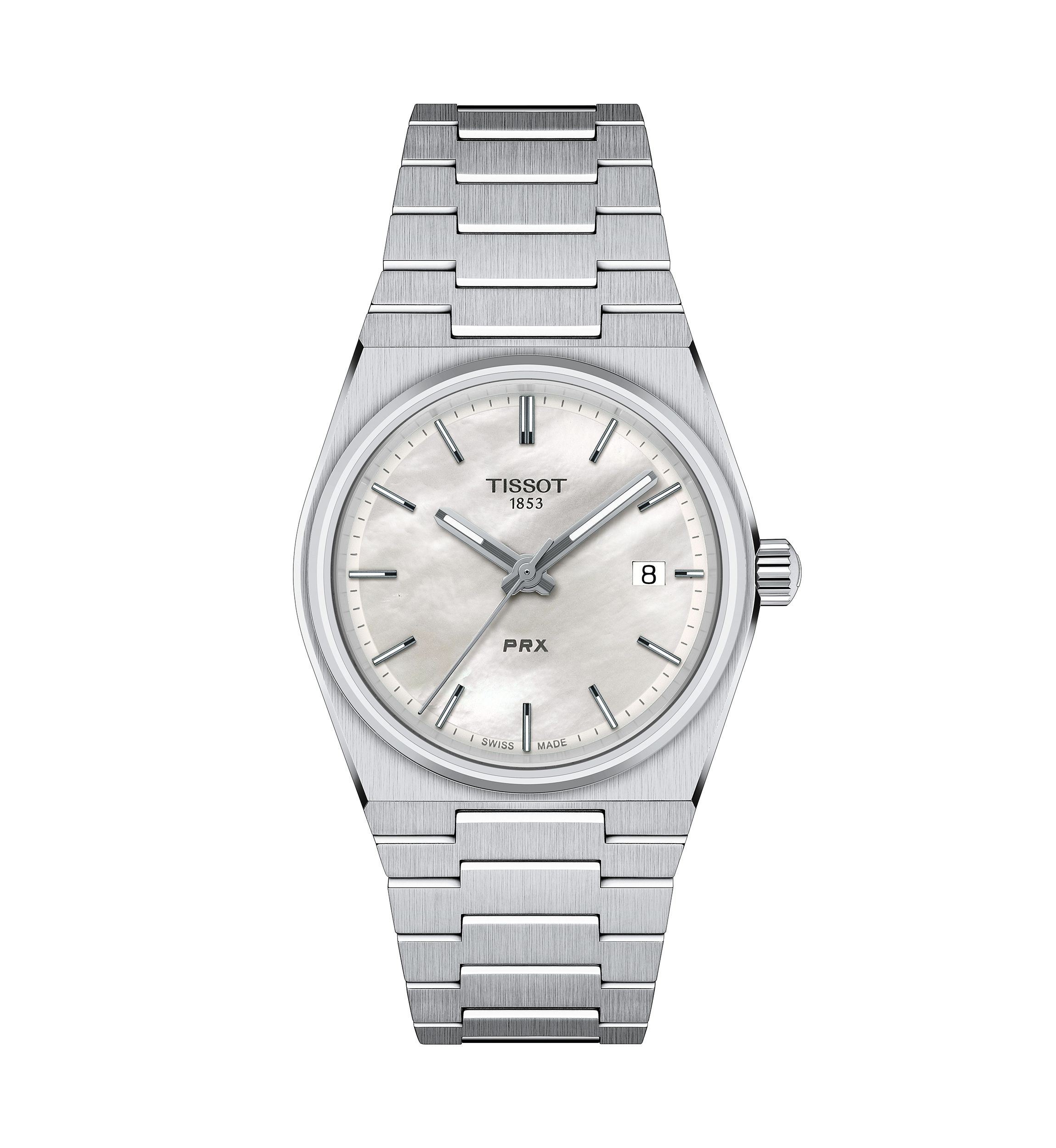 Sterling Silver Mother of Pearl Watch 