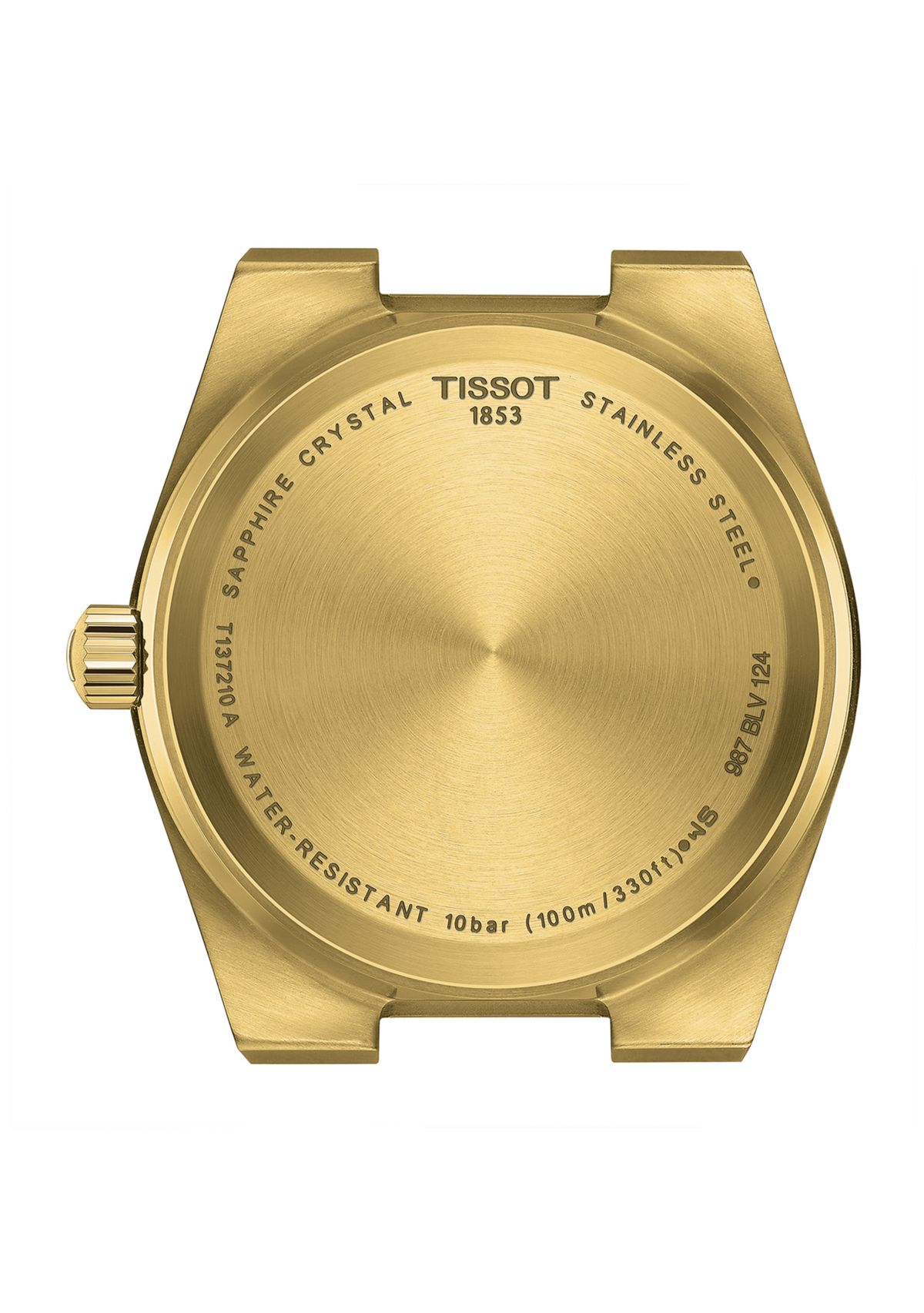 Gold Tone Unisex PRX 40205 35 Millimeter Watch in Stainless Steel 