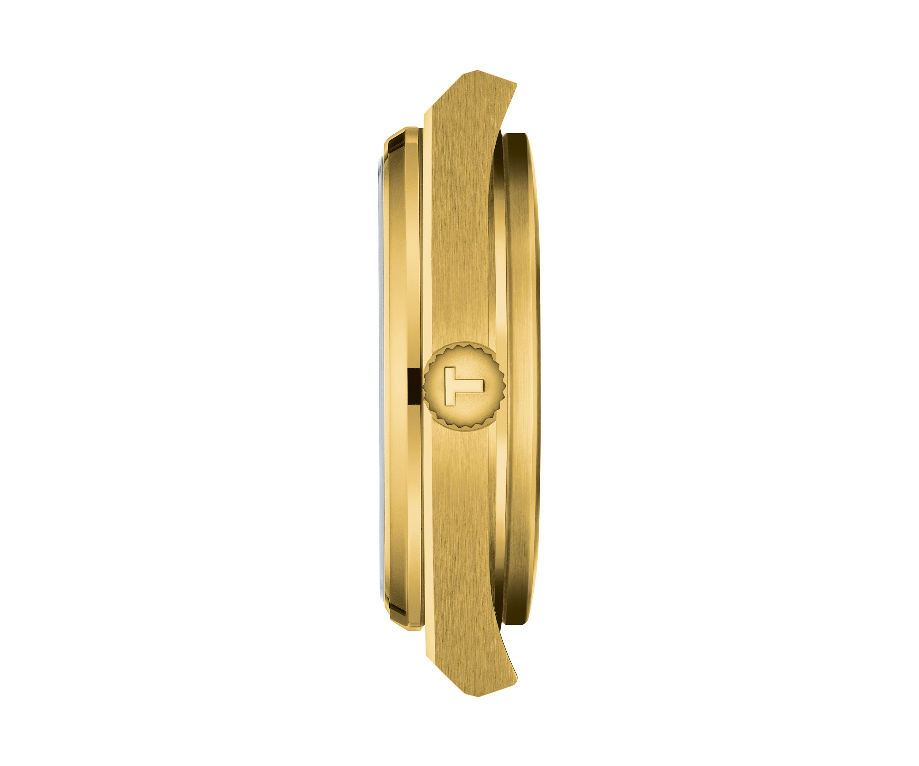 Gold Tone Unisex PRX 40205 35 Millimeter Watch in Stainless Steel 