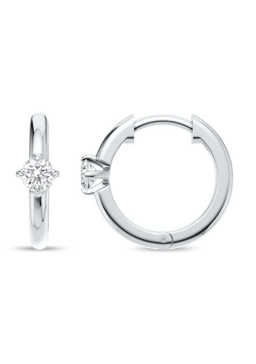 Lab Created 1/5 Ct.t.w. Diamond Dainty Fashion Studs in 10KW