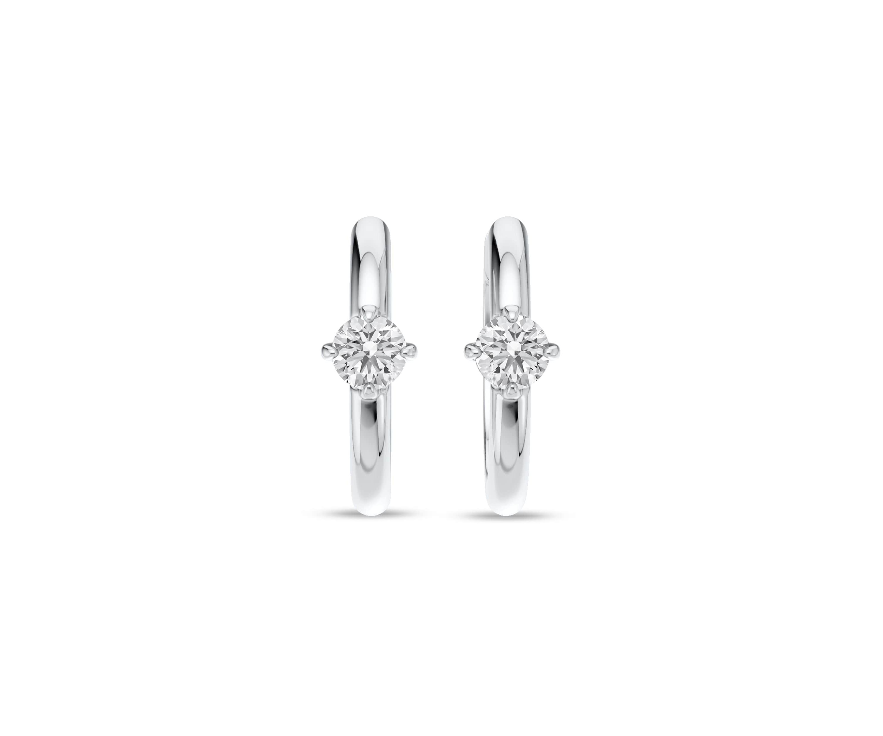 Lab Created 1/5 Ct.t.w. Diamond Dainty Fashion Studs in 10KW