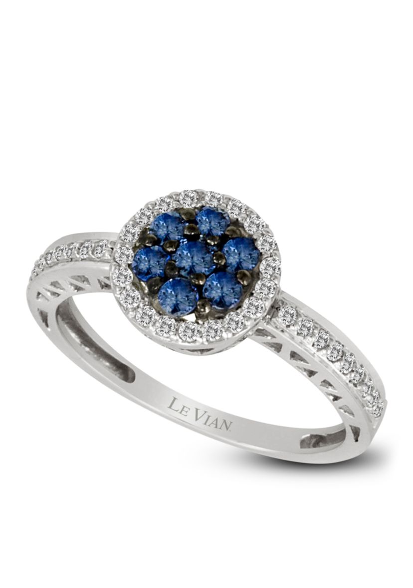 Le Vian Cornflower Ceylon Sapphire Ring in 14k Vanilla Gold