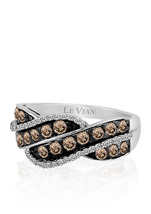 Le Vian® Chocolate Diamond&reg; and Vanilla Diamond&reg; Ring