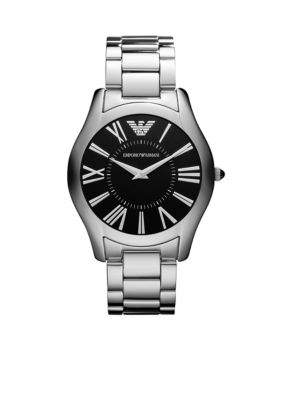 Emporio Armani® Men's Stainless-Steel Super Slim Watch | belk