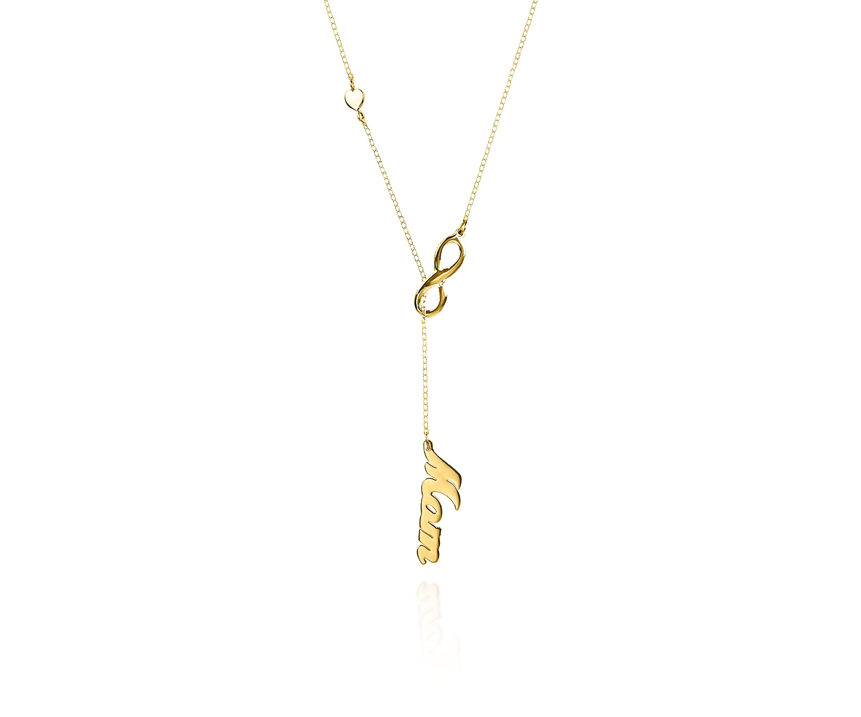 14k Yellow Gold Mom Necklace