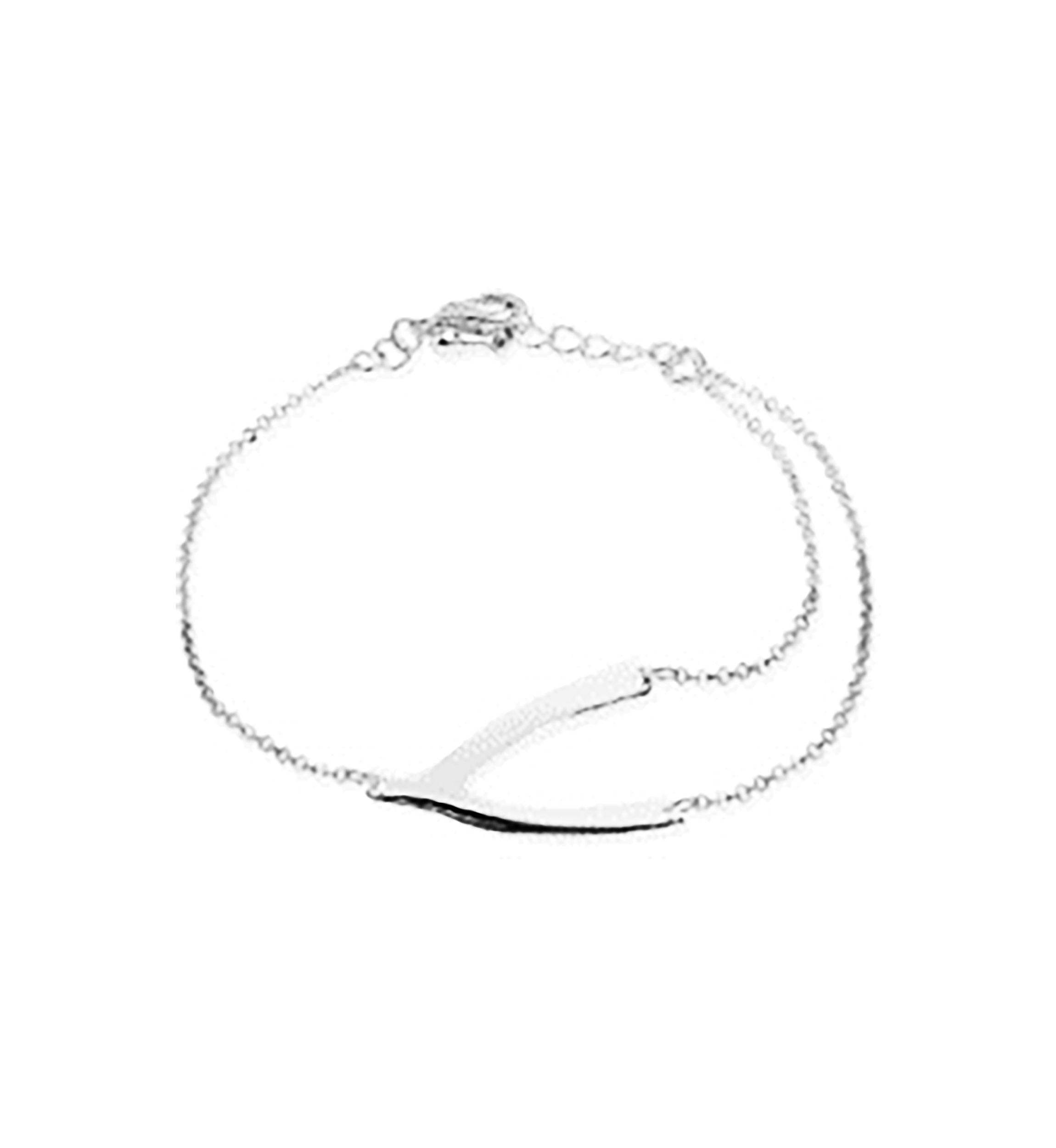 Sterling Silver Wishbone Bracelet