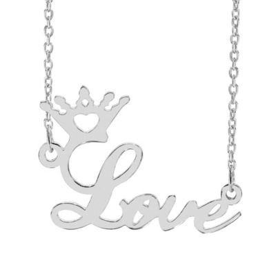 Belk & Co "Love" Name Necklace