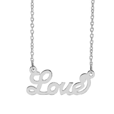 Belk & Co "Love" Name Necklace