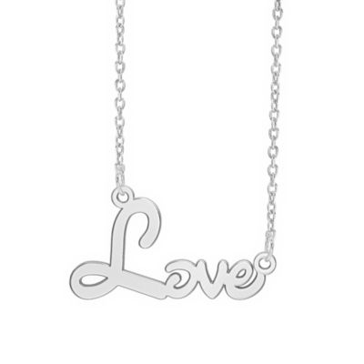 Belk & Co "Love" Name Necklace