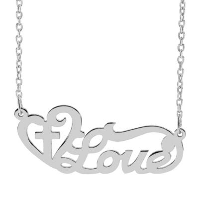 Belk & Co "Love" Name Necklace