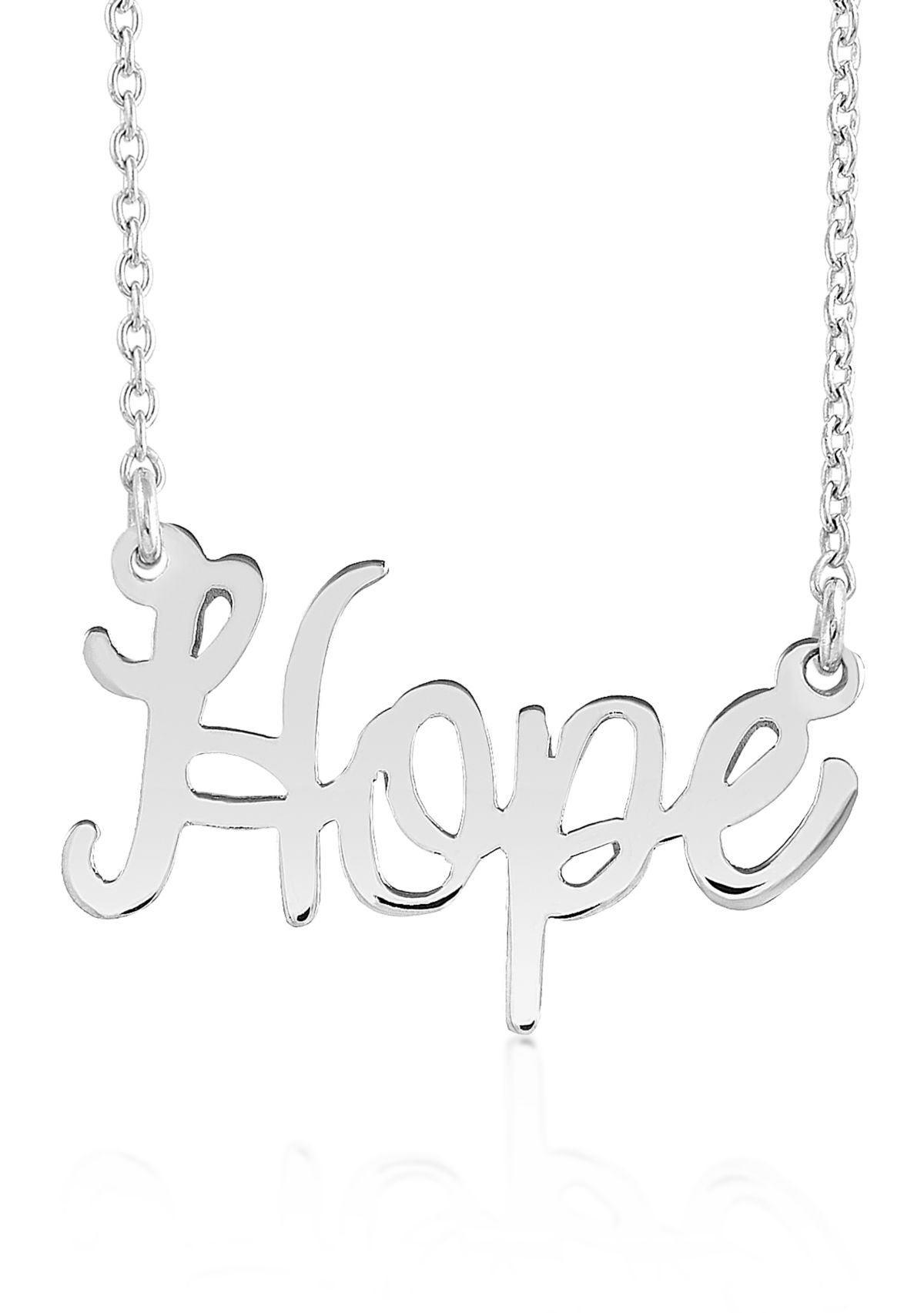 Sterling Silver Hope Necklace