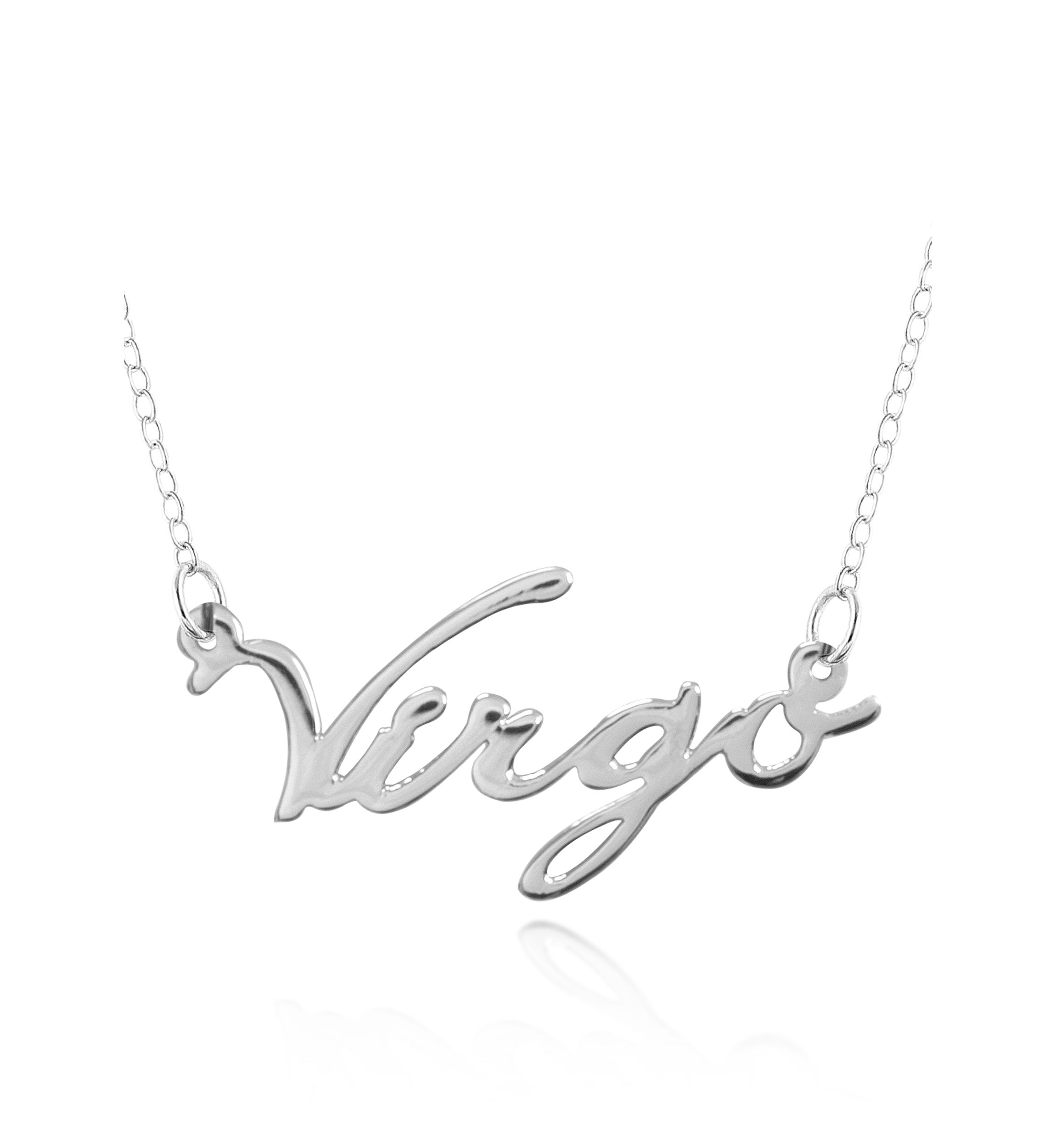 Belk & Co. Sterling Silver Virgo Necklace | Belk