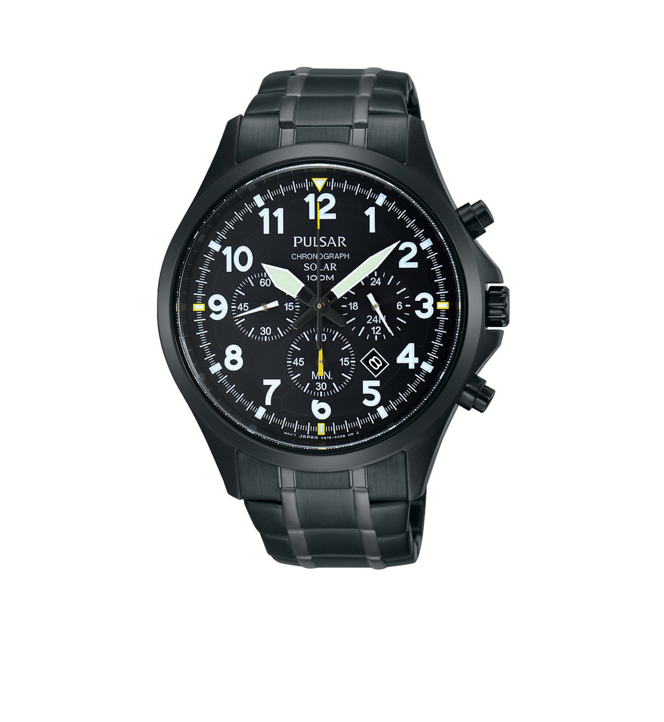 Mens Solar Chronograph Watch