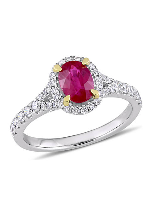 Belk & Co. 7/8 ct. t.w. Ruby and