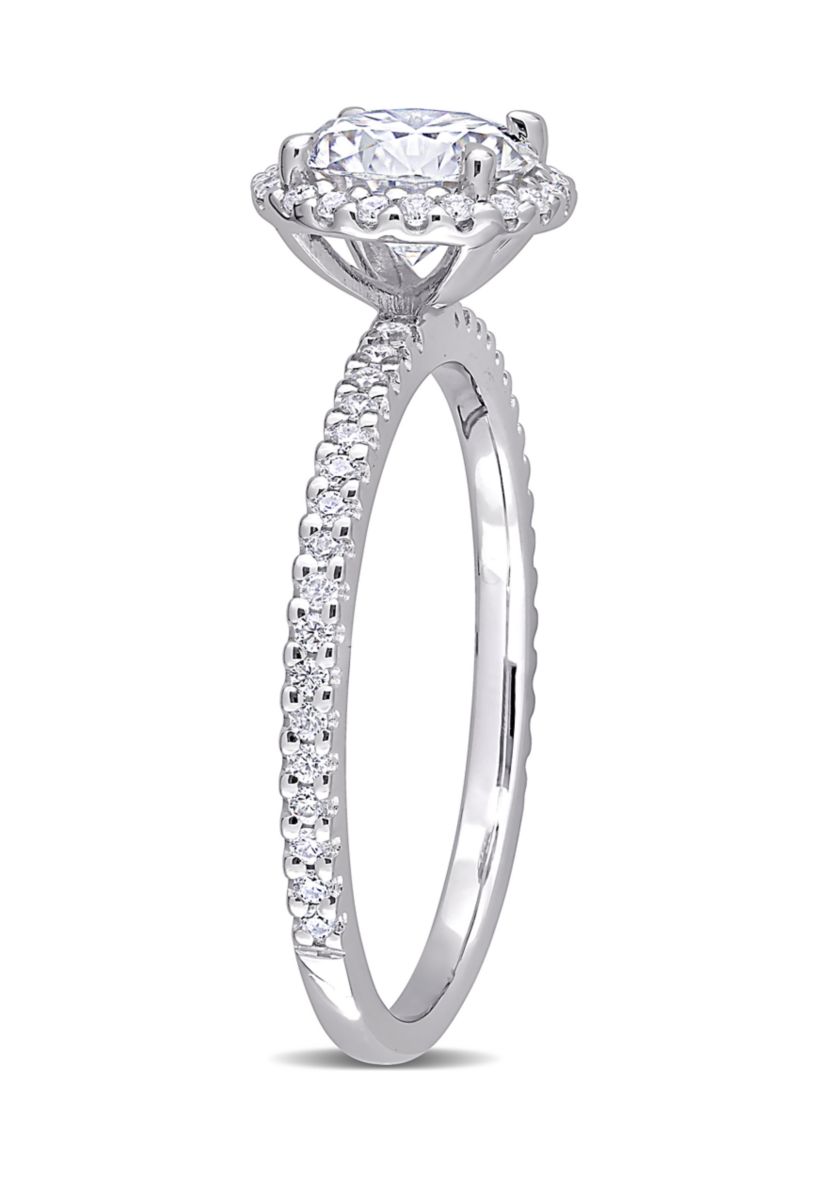 1.25 ct. t.w. Created Moissanite Ring in Sterling Silver