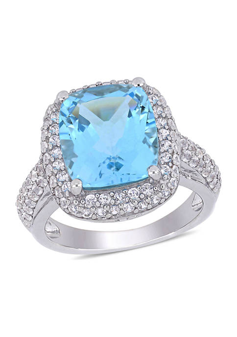 Belk & Co. Lab Created Blue Topaz and