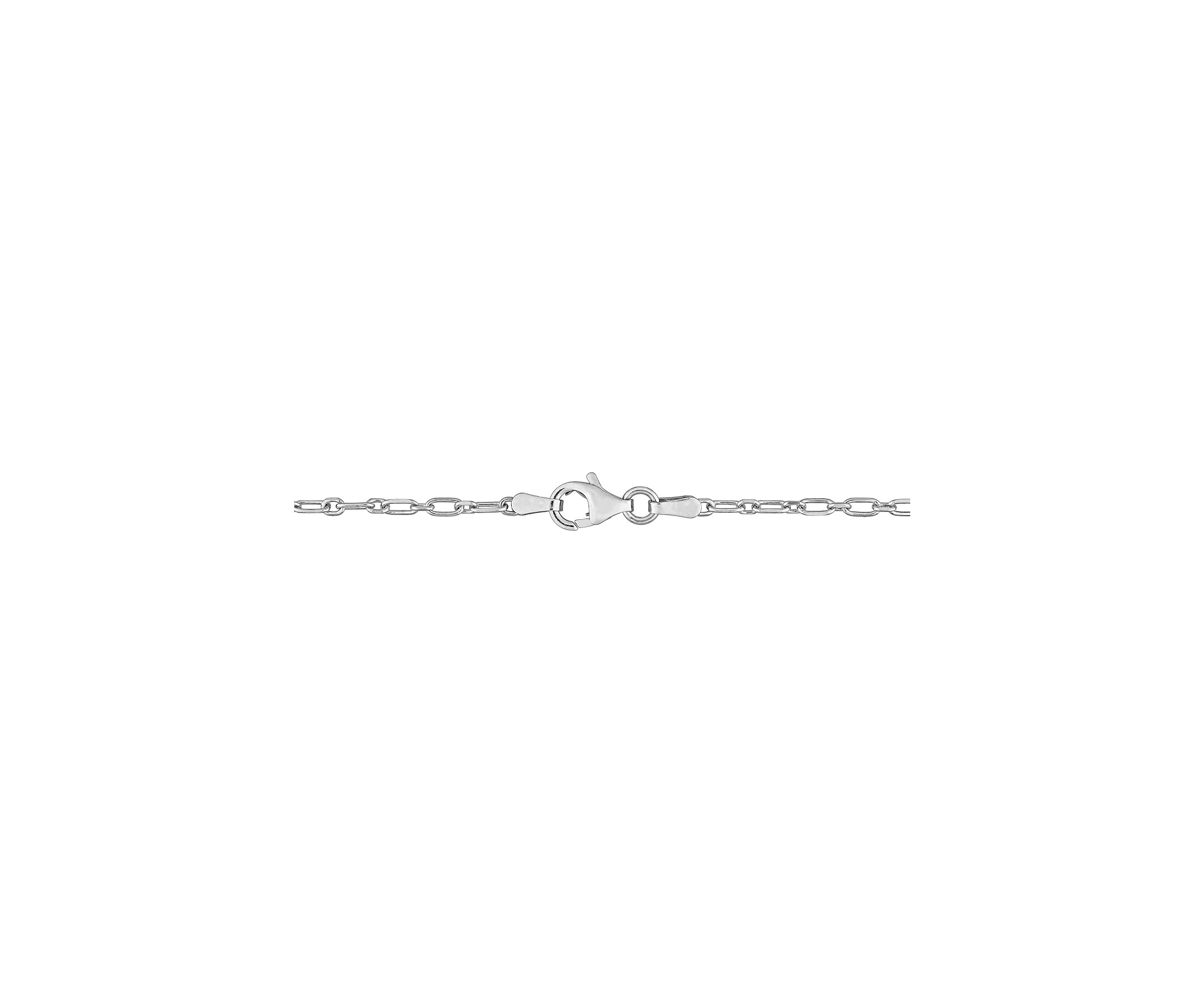 Sterling Silver 2mm Figaro Chain Necklace