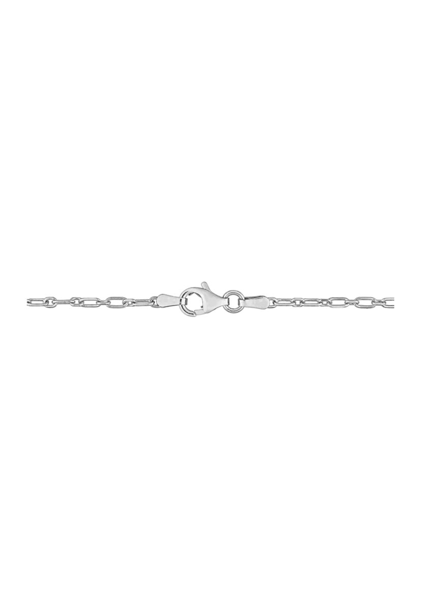 Sterling Silver 2mm Figaro Chain Necklace