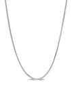 Sterling Silver 1.2 Millimeter Snake Chain Necklace