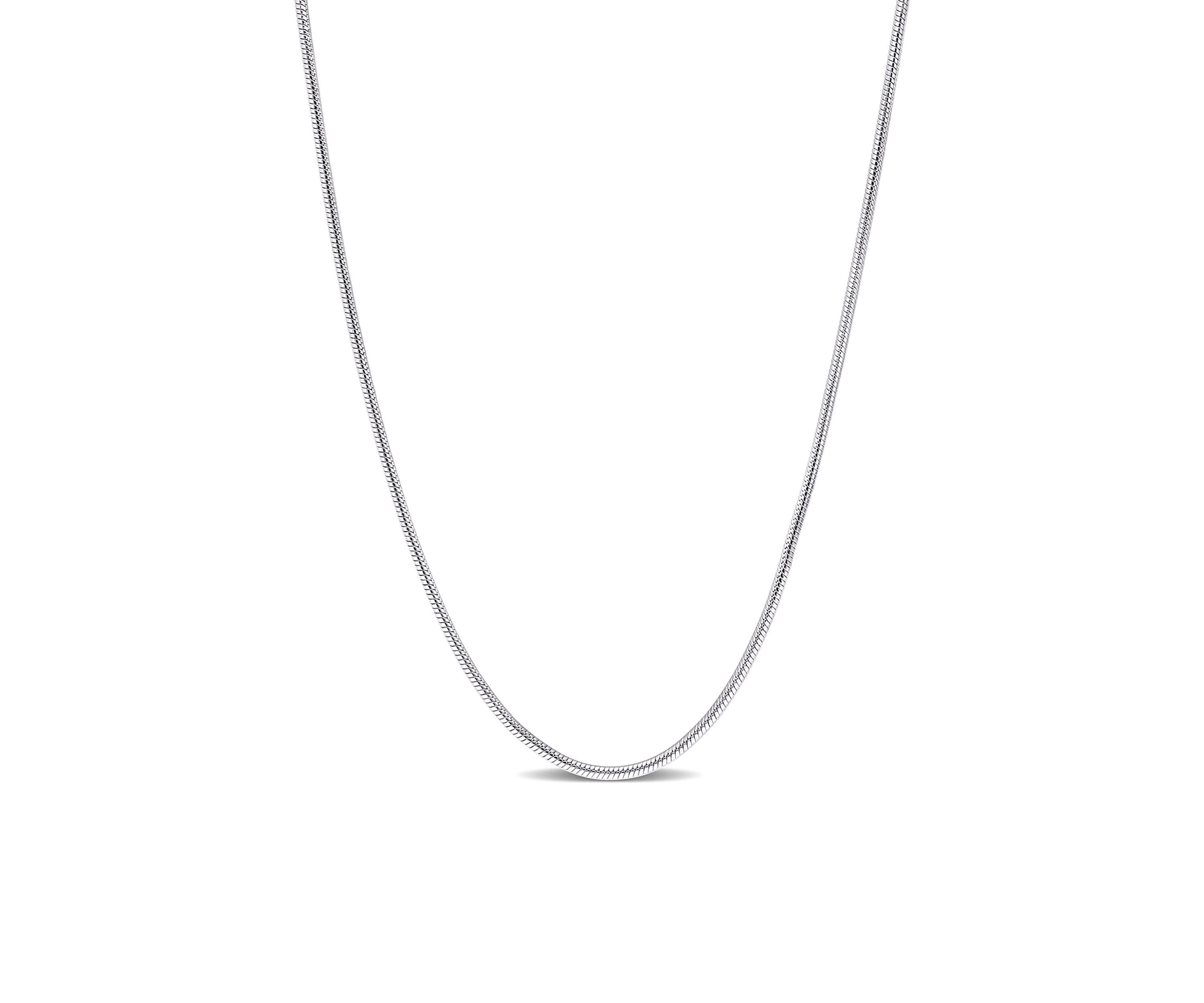 Sterling Silver 1.2mm Snake Chain Necklace
