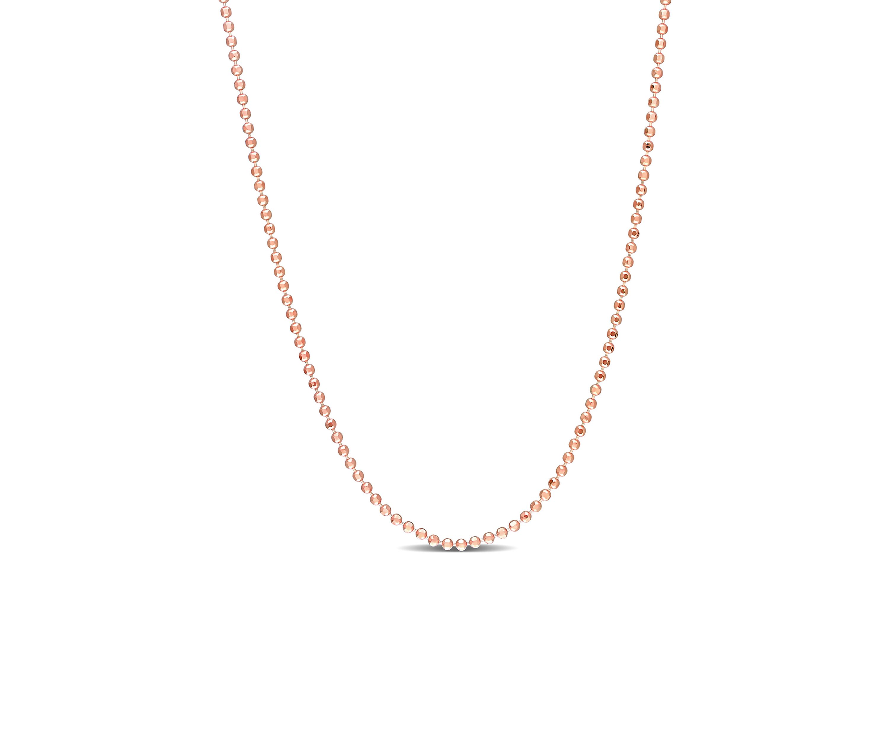 Sterling Silver Ball Chain Necklace