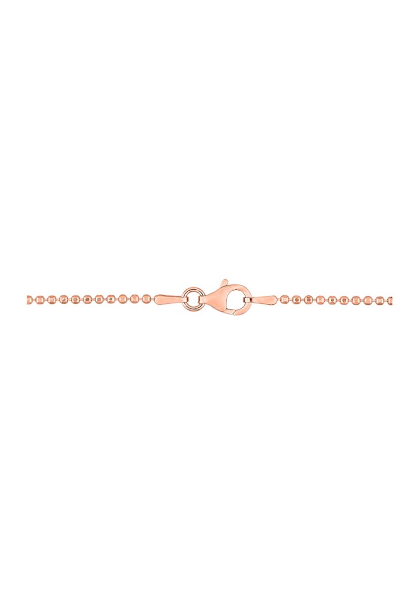 Sterling Silver Ball Chain Necklace