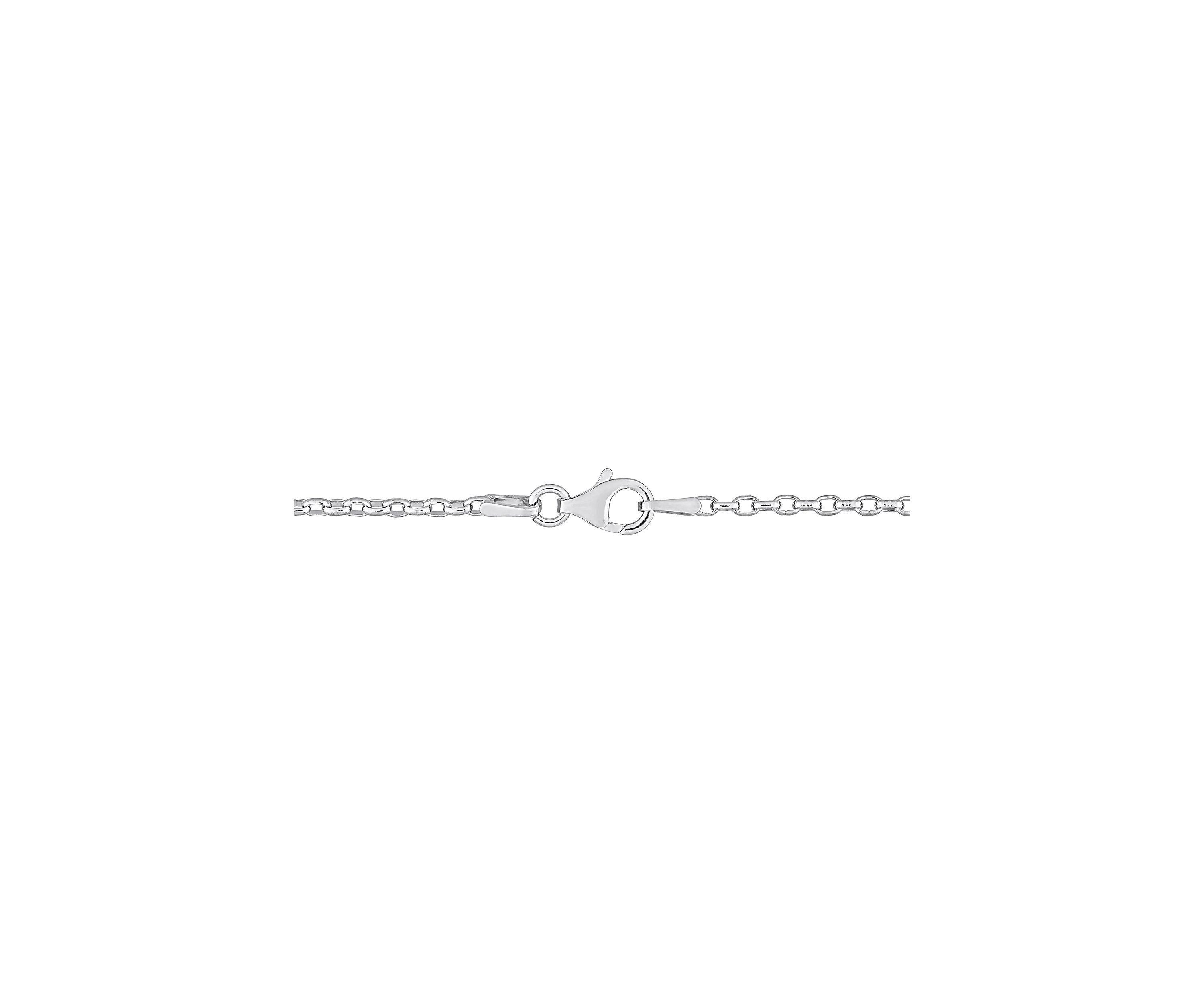 Sterling Silver Rolo Chain Necklace