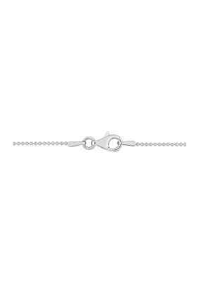 Sterling Silver 1mm Ball Chain Bracelet