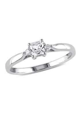 J'admire 4.74 ct. t.w. Swarovski® Zirconia Princess Cut Ring | belk