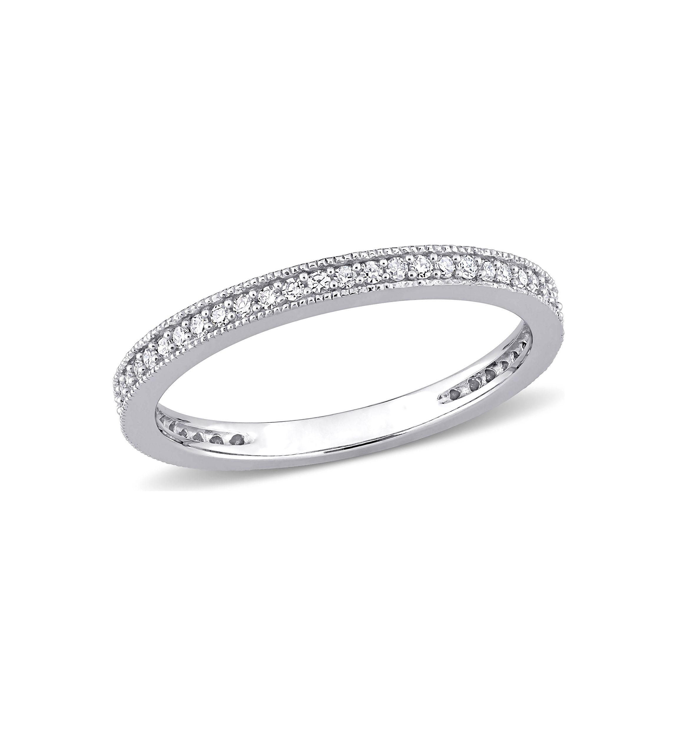 1/4 CT TW Diamond Eternity Band in 14k White Gold