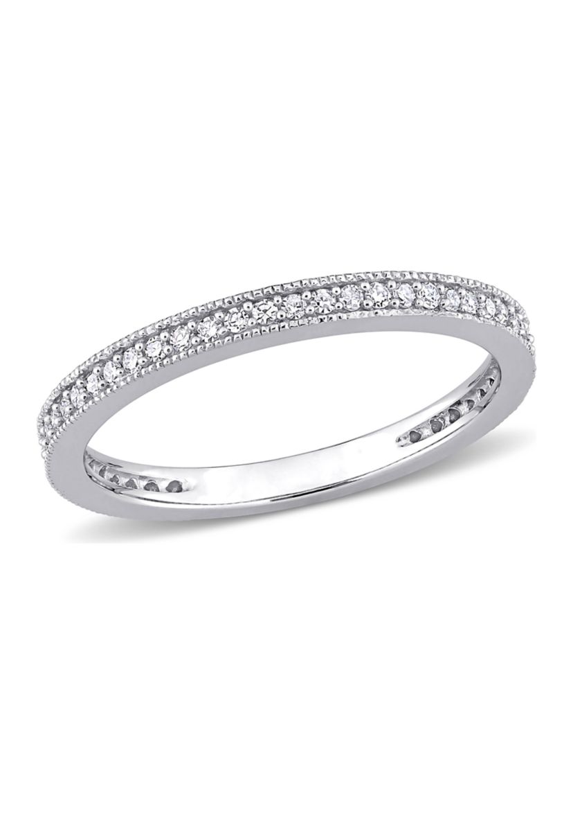 1/4 CT TW Diamond Eternity Band in 14k White Gold