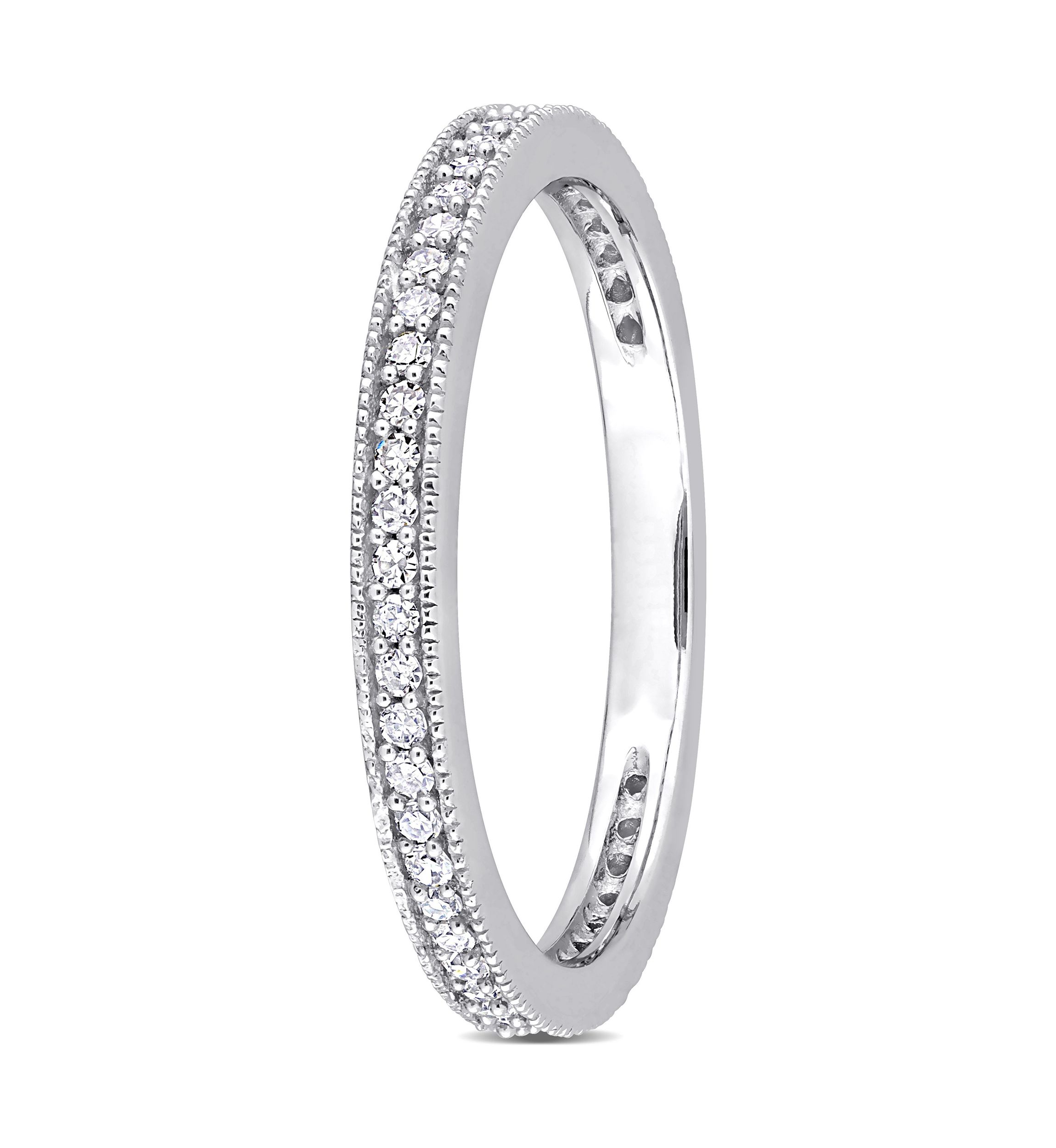 1/4 CT TW Diamond Eternity Band in 14k White Gold