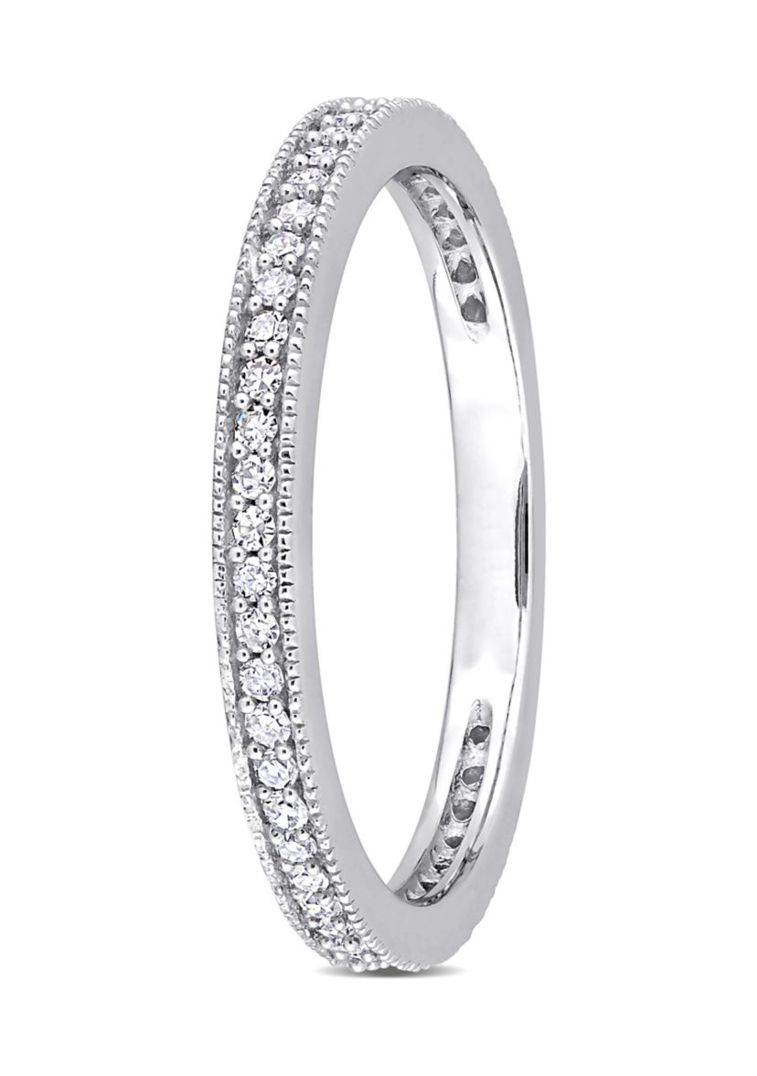 1/4 CT TW Diamond Eternity Band in 14k White Gold