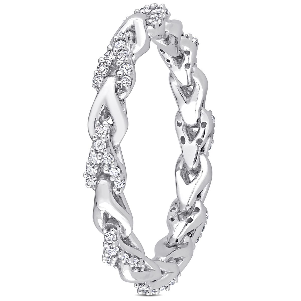1/4 ct. t.w. Diamond Eternity Band in 10K White Gold