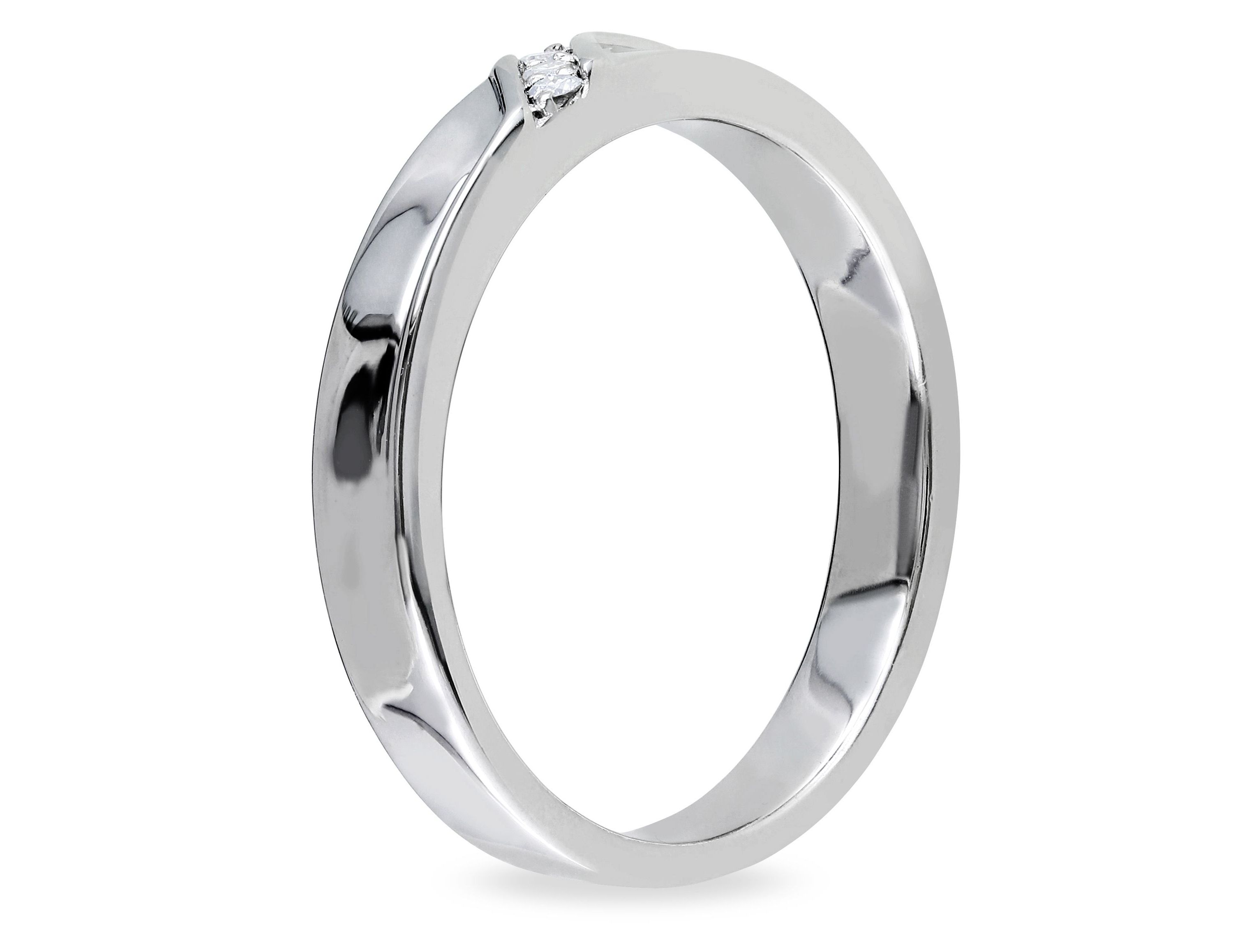 1/10 ct. t.w. Diamond Mens Ring in Sterling Silver