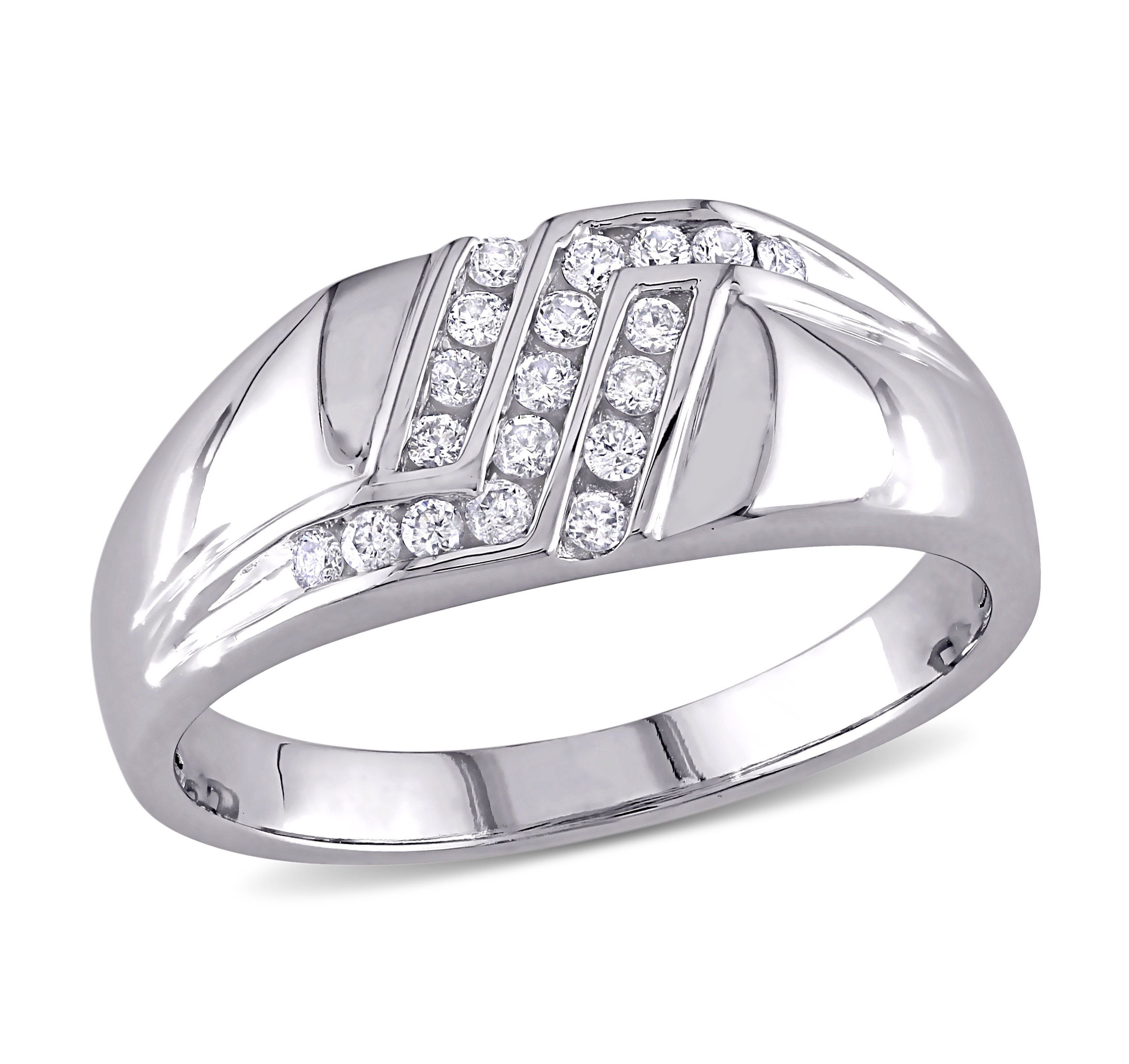 1/4 ct. t.w. Diamond Fashion Ring in 10K White Gold