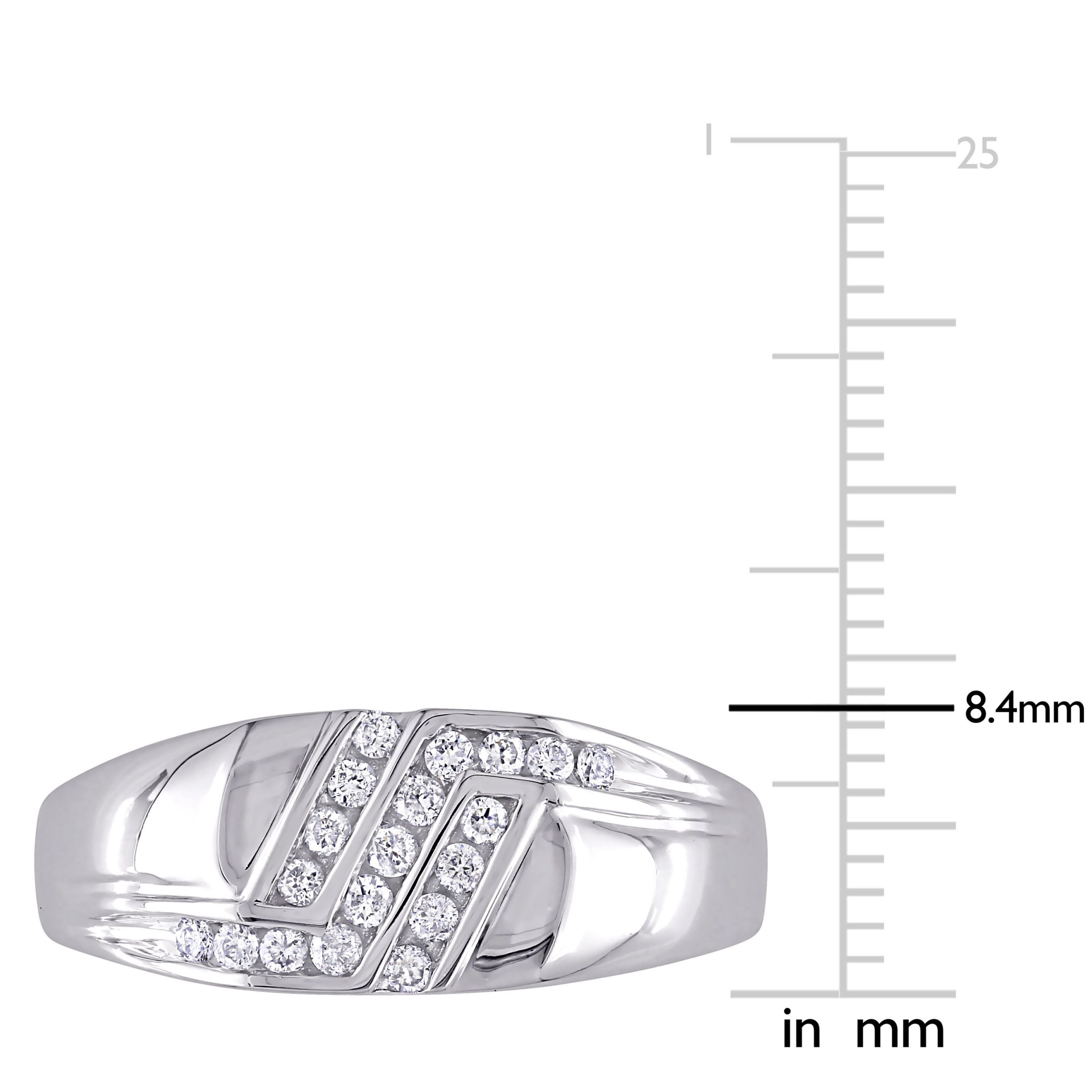 1/4 ct. t.w. Diamond Fashion Ring in 10K White Gold