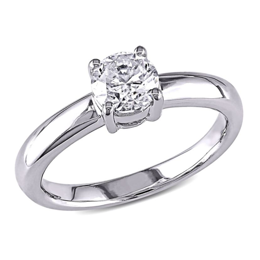 1 ct. t.w. Diamond Solitaire Engagement Ring in 14K White Gold