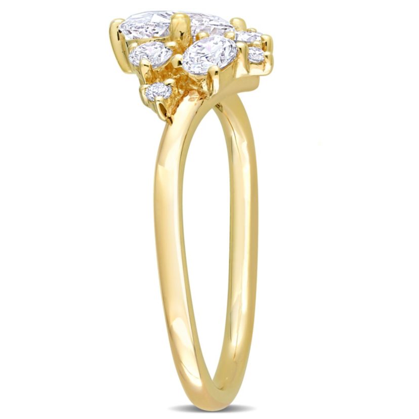 Lab Created 1.32 ct. t.w. Lab Grown Diamond Ring in 14K Yellow Gold